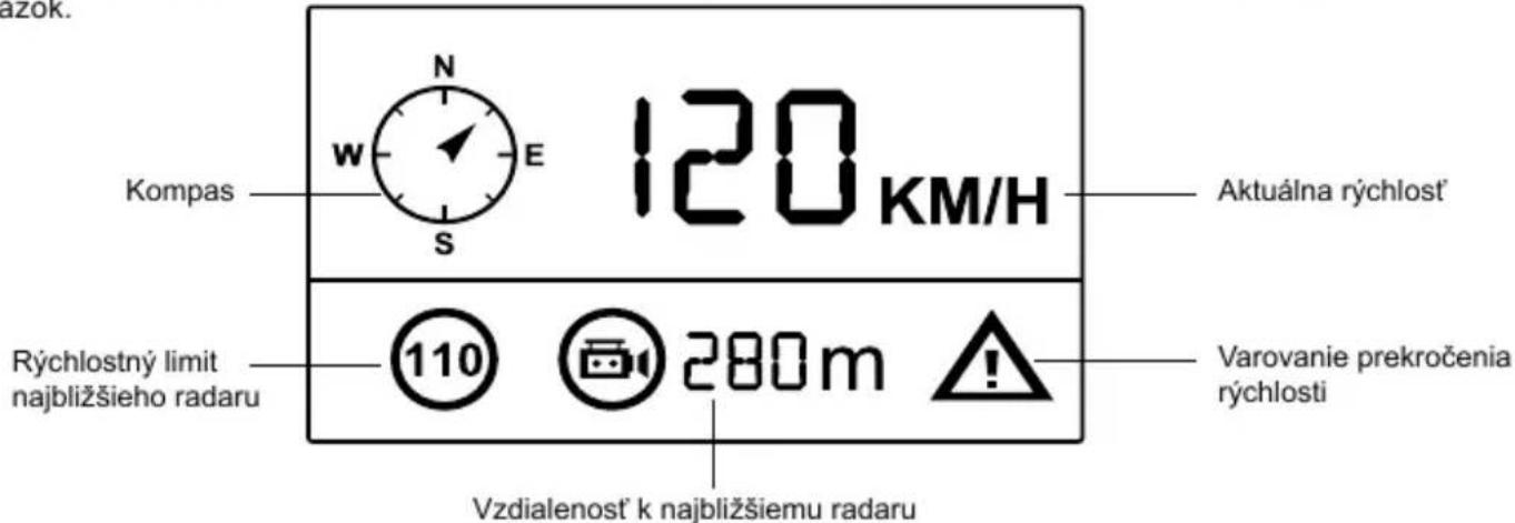 TrueCam A6 - c) Funkcie TACHOMETER (doplnkovo k GPS modulu) - 1