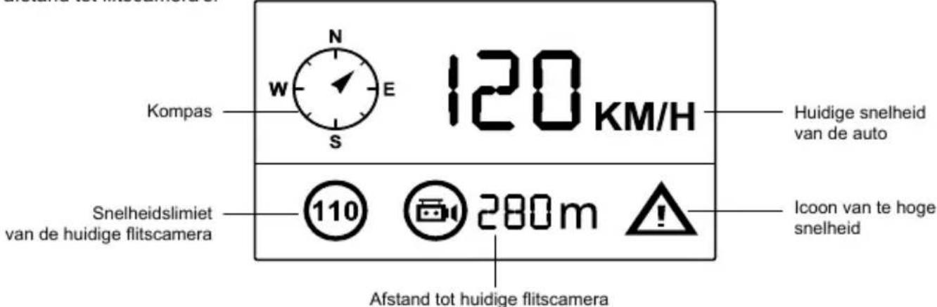 TrueCam A6 - c) Functie SNELHEIDSMETER (optioneel met GPS-module) - 1