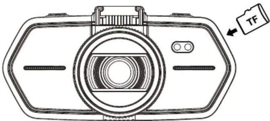 TrueCam A6 - a) Namestitev kartice TFT - 1