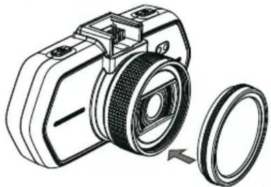 TrueCam A6 - d) Polarizáló szúró telepitése CPL (kiegészithető) - 2