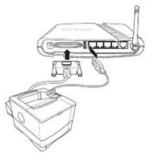 ASUS WL500g Deluxe - Assistente de configuração da impressora - 1