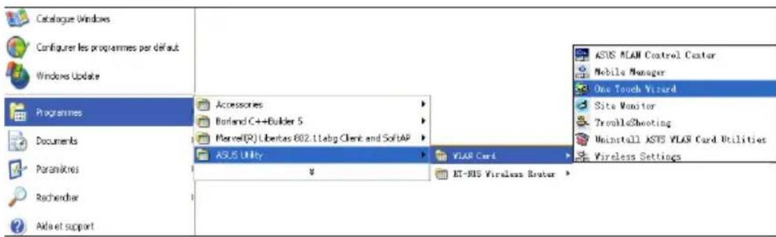 ASUS RTN15 - Configurer la carte réseau sans fil ASUS via One Touch Wizard - 1