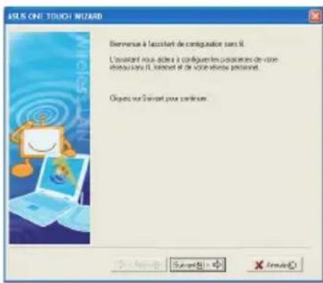 ASUS RTN15 - Configurer la carte réseau sans fil ASUS via One Touch Wizard - 2