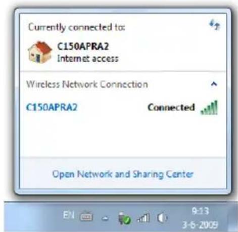 CONCEPTRONIC C150APRA2 - Connexion manuelle sur Windows 7 - 5