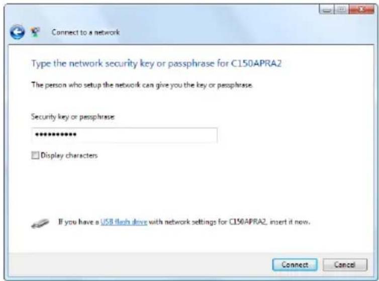 CONCEPTRONIC C150APRA2 - Connexion manuelle sur Windows Vista - 3
