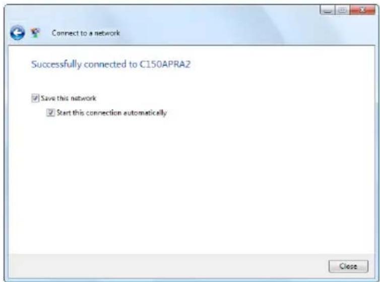 CONCEPTRONIC C150APRA2 - Handmatig verbinden in Windows Vista - 4