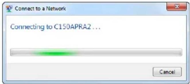 CONCEPTRONIC C150APRA2 - Handmatig verbinden in Windows 7 - 4
