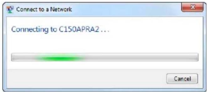CONCEPTRONIC C150APRA2 - Connecting manually in Windows 7 - 4