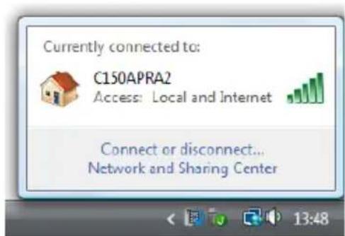 CONCEPTRONIC C150APRA2 - Ligar manualmente no Windows Vista - 5