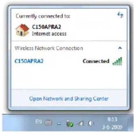 CONCEPTRONIC C150APRA2 - Manuelle Verbindung unter Windows 7 - 5