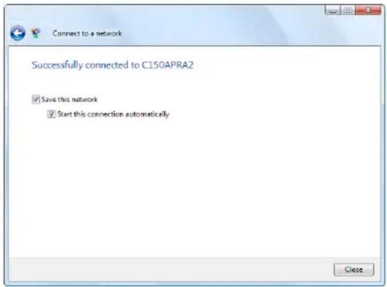 CONCEPTRONIC C150APRA2 - Manuelle Verbindung unter Windows Vista - 4