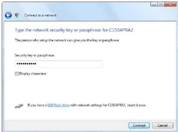 CONCEPTRONIC C150APRA2 - Conexión manual con Windows Vista - 3