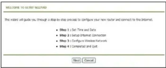 CONCEPTRONIC C150APRA2 - Setup wizard - 1