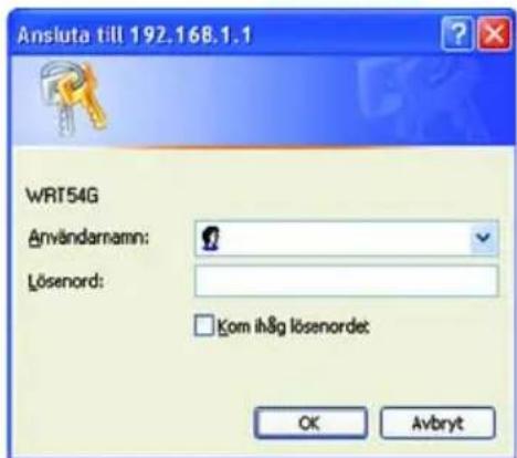 LINKSYS WRT54G3 - Ansluta routern - 5