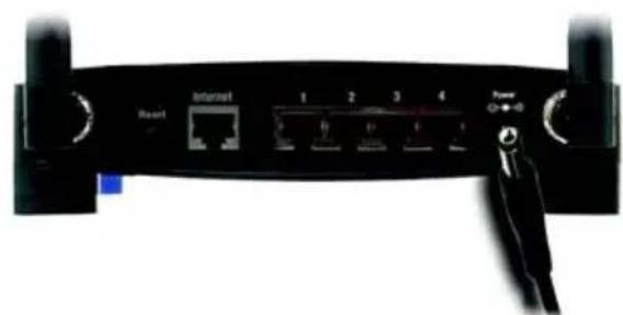 LINKSYS WRT54G3 - Ligar o router - 3