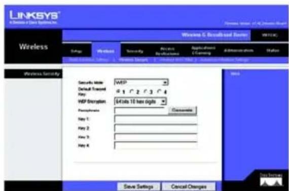 LINKSYS WRT54G3 - Wireless Network Name - 4