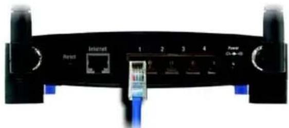 LINKSYS WRT54G3 - Sluit de router aan - 2