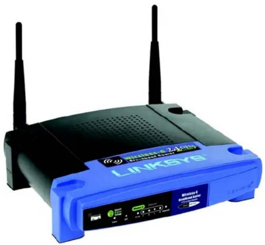 LINKSYS WRT54G3 - Sitio Web - 1