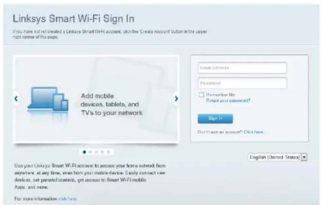 LINKSYS WRT1200AC - Lai atvertu "Linksys Smart Wi-Fi": - 1