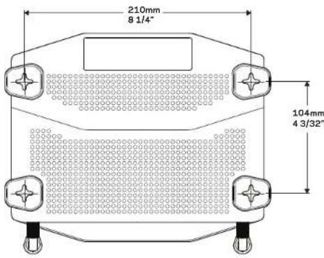 LINKSYS WRT1200AC - Installazione a parete - 1