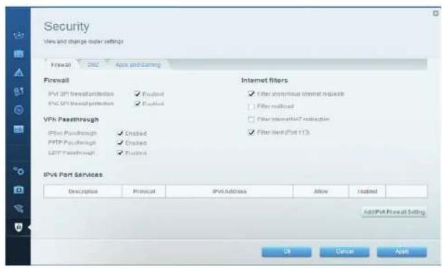 LINKSYS WRT1200AC - Linksys Smart Wi-Fi -käytöllittymän avalanchein: - 11
