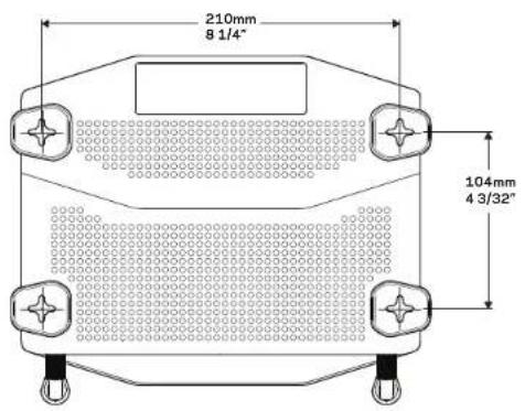 LINKSYS WRT1200AC - Pripeyneni na stenu - 1