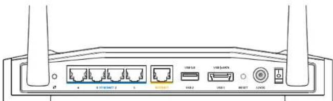 LINKSYS WRT1200AC - MESSAGE: VOTRE CÂBLE INTERNET N'EST PAS BRANCHÉ. - 1