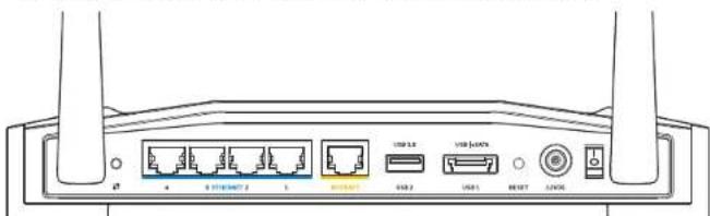 LINKSYS WRT1200AC - MESAJUL, YOUR INTERNET CABLE IS NOT PLUGGED IN" (CABLUL DE INTERNET NU ESTE CONECTAT) - 1