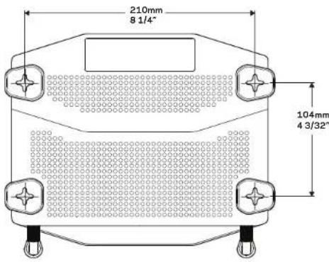 LINKSYS WRT1200AC - Montage mural - 1