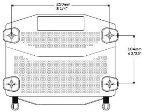 LINKSYS WRT1200AC - Colocacion en la pared - 1