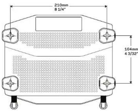 LINKSYS WRT1200AC - Vaggmontering - 1