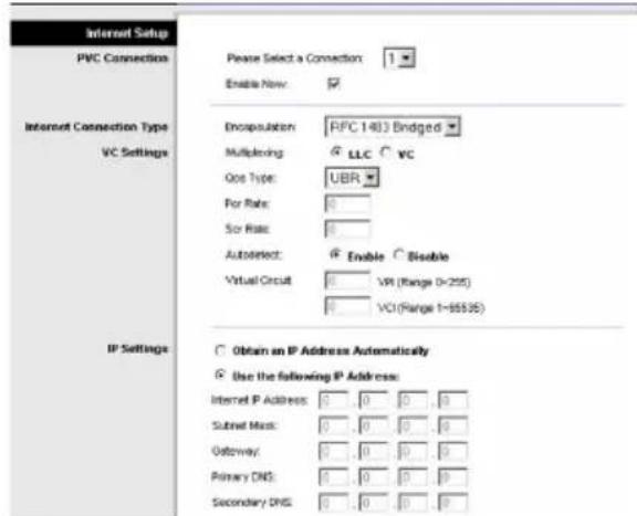 LINKSYS WirelessG WAG54G2 - Static IP Address - 6