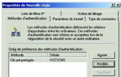 LINKSYS WirelessG WAG54G2 - Etape 3: Configuration des règles de tunnel individuelles - 6