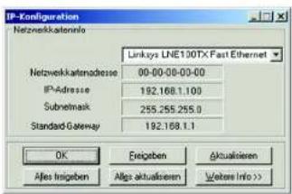 LINKSYS WirelessG WAG54G2 - Anweisungen für Windows 98/ME - 3