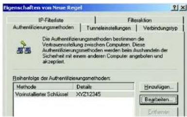 LINKSYS WirelessG WAG54G2 - Schnitt 3: Konfigurieren von individuellen Tunnelregeln - 14