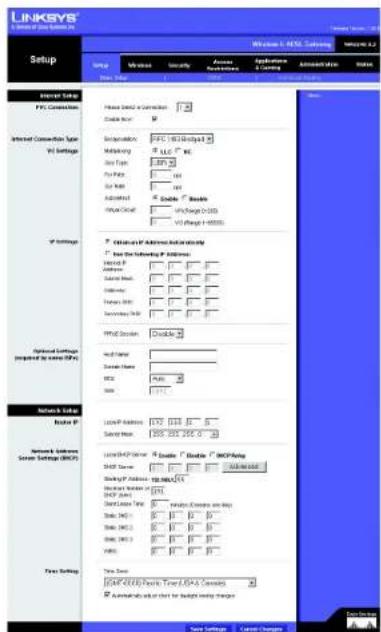 LINKSYS WirelessG WAG54G2 - Internet-Einrichtung - 2