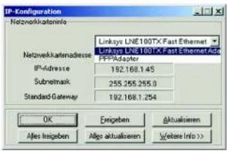 LINKSYS WirelessG WAG54G2 - Anweisungen für Windows 98/ME - 2