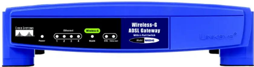 LINKSYS WirelessG WAG54G2 - Reset-Taste - 2