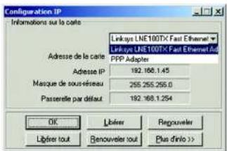 LINKSYS WirelessG WAG54G2 - Instructions pour Windows 98 ou Me - 2