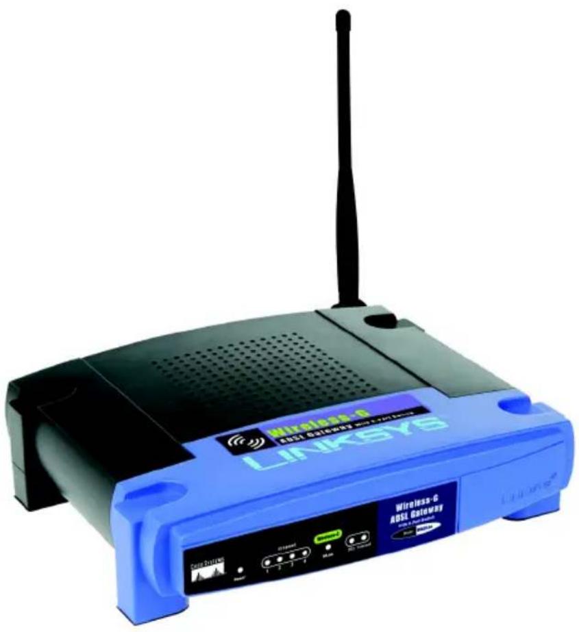 LINKSYS WirelessG WAG54G2 - Konfiguration of ADSL-gateway - 3