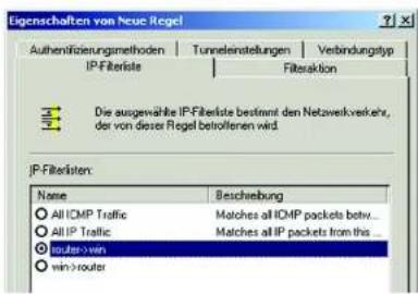 LINKSYS WirelessG WAG54G2 - Schnitt 3: Konfigurieren von individuellen Tunnelregeln - 10