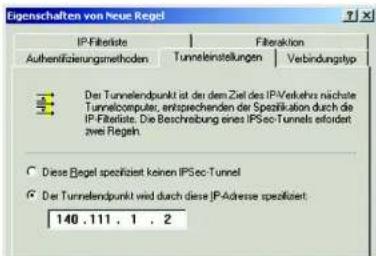 LINKSYS WirelessG WAG54G2 - Schnitt 3: Konfigurieren von individuellen Tunnelregeln - 15