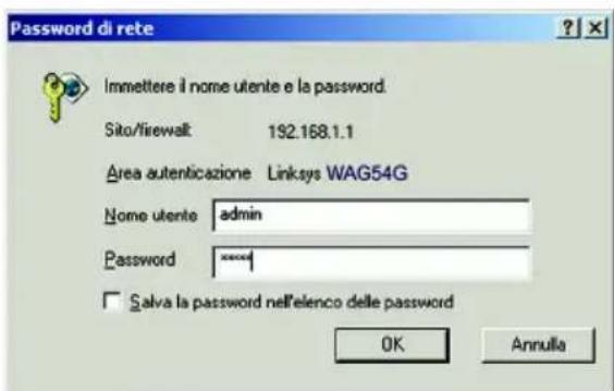 LINKSYS WirelessG WAG54G2 - Collegamento del gateway ADSL - 5