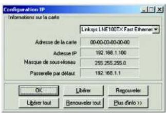 LINKSYS WirelessG WAG54G2 - Instructions pour Windows 98 ou Me - 3