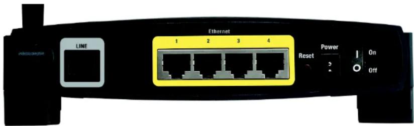LINKSYS WirelessG WAG54G2 - Panneau arrête - 1