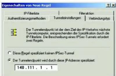 LINKSYS WirelessG WAG54G2 - Schnitt 3: Konfigurieren von individuellen Tunnelregeln - 7