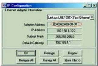LINKSYS WirelessG WAG54G2 - Windows 98 or Me Instructions - 3