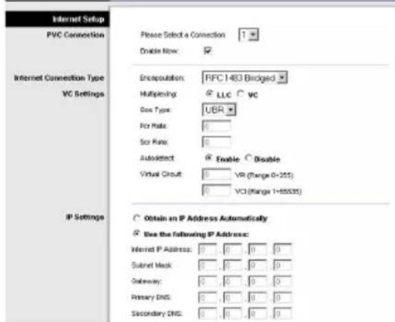 LINKSYS WirelessG WAG54G2 - Indirizzo IP statico - 2