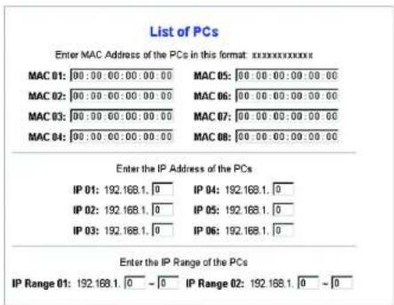LINKSYS WirelessG WAG54G2 - The Access Restrictions Tab - 3