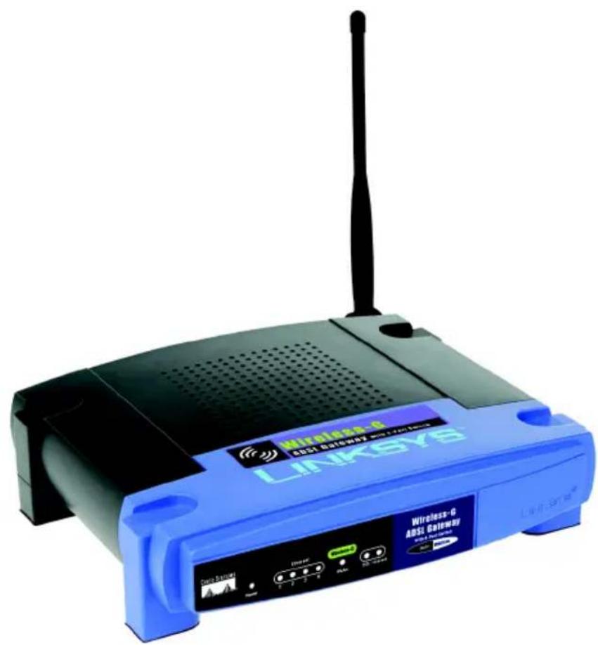 LINKSYS WirelessG WAG54G2 - Konfiguration of ADSL-gateway - 1
